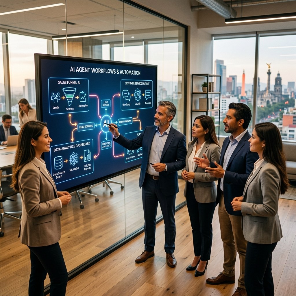 Agentes de IA para Empresas: 6 Casos de Uso que ya Están Funcionando en México