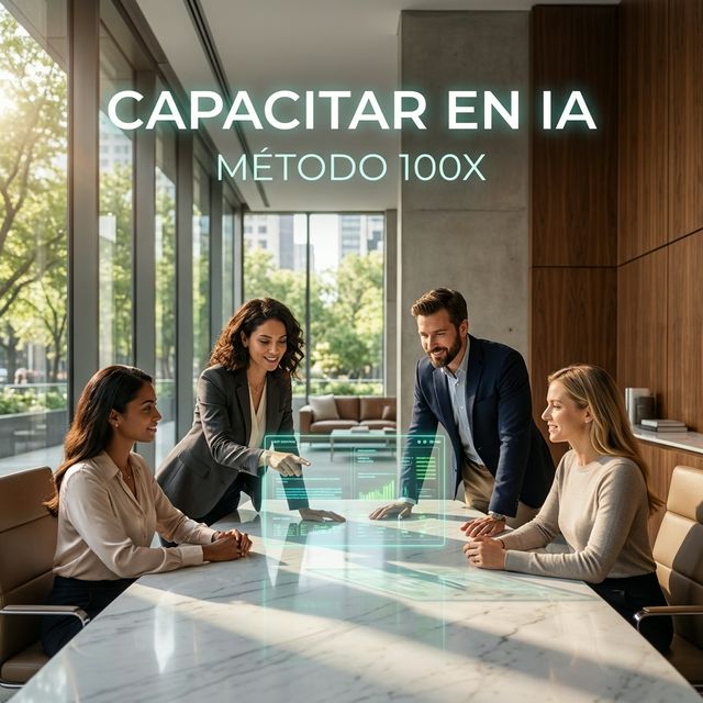 Cómo Capacitar a tu Equipo en IA: Guía para Directivos que No Quieren Quedarse Atrás