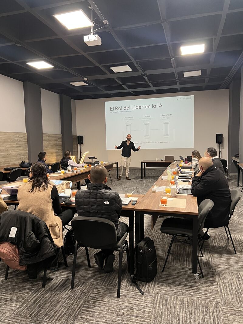 Taller de IA para Líderes con VIRTU8S